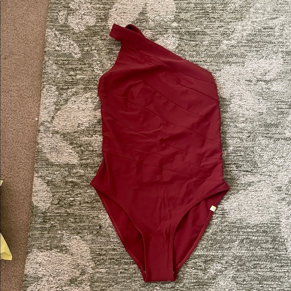 NEW WITH TAGS! Summersalt Sidestroke One Piece- Clay Red